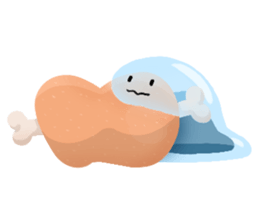 slime gobbles up anything sticker #14410623