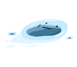 slime gobbles up anything sticker #14410625