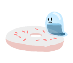 slime gobbles up anything sticker #14410635