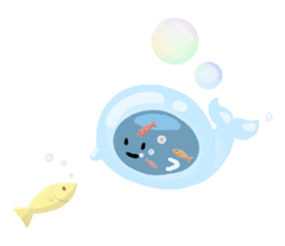 slime gobbles up anything sticker #14410637