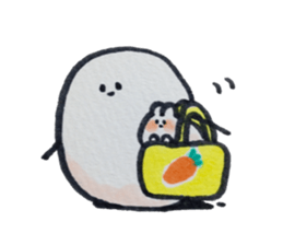 mottimoti no ricecake3 sticker #14410876