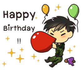 Chai Greeting Happy Birthday 2017 sticker #14411514