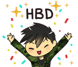 Chai Greeting Happy Birthday 2017 sticker #14411518