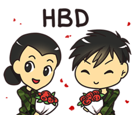 Chai Greeting Happy Birthday 2017 sticker #14411521