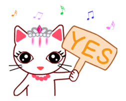 Tiara Cats Animated (English version) sticker #14411614