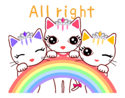 Tiara Cats Animated (English version) sticker #14411615