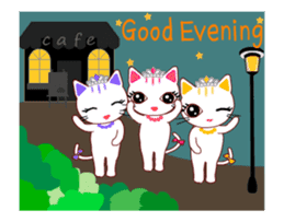 Tiara Cats Animated (English version) sticker #14411620