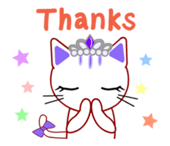 Tiara Cats Animated (English version) sticker #14411623