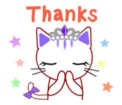 Tiara Cats Animated (English version) sticker #14411623