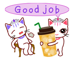 Tiara Cats Animated (English version) sticker #14411625