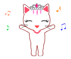 Tiara Cats Animated (English version) sticker #14411627
