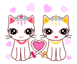 Tiara Cats Animated (English version) sticker #14411631