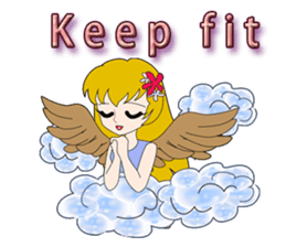 Small Angel(English) sticker #14411791