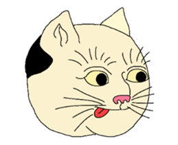 Cat Ukiyoe 2 sticker #14412472