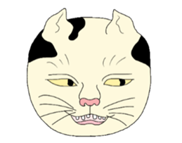 Cat Ukiyoe 2 sticker #14412475