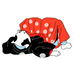 Cat Ukiyoe 2 sticker #14412488