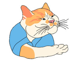 Cat Ukiyoe 2 sticker #14412494