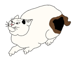Cat Ukiyoe 2 sticker #14412498