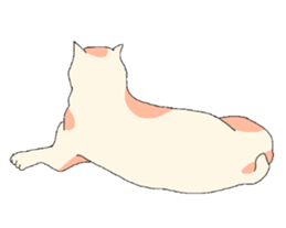 Cat Ukiyoe 2 sticker #14412499