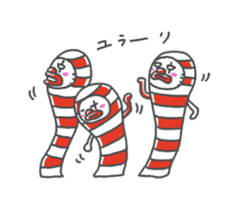 chin pierrot sticker #14412616
