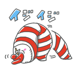 chin pierrot sticker #14412620