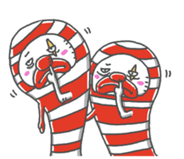 chin pierrot sticker #14412633