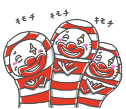 chin pierrot sticker #14412641