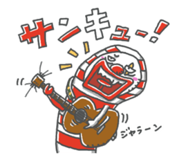 chin pierrot sticker #14412645