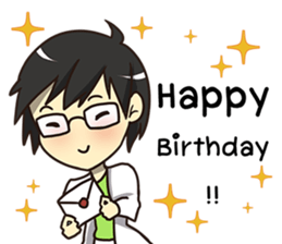 A Greeting Happy Birthday 2017 sticker #14412754