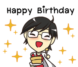 A Greeting Happy Birthday 2017 sticker #14412756