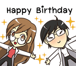 A Greeting Happy Birthday 2017 sticker #14412757