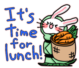 dadar dulung rabbit sticker sticker #14413150