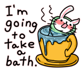 dadar dulung rabbit sticker sticker #14413152