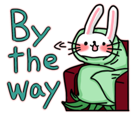 dadar dulung rabbit sticker sticker #14413155