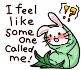 dadar dulung rabbit sticker sticker #14413157