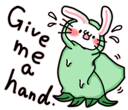 dadar dulung rabbit sticker sticker #14413168