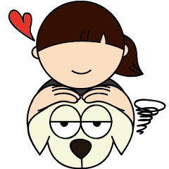 Adant and her dog's daily life 4