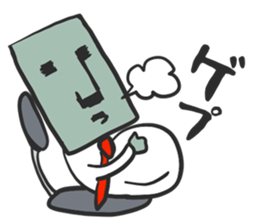 MOAITMAN sticker #14413747