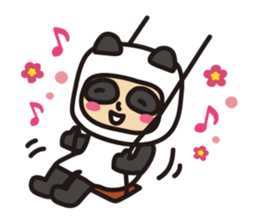 "Panda boy" sticker #14413791