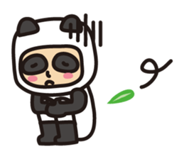 "Panda boy" sticker #14413799