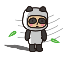 "Panda boy" sticker #14413800