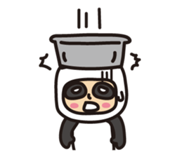 "Panda boy" sticker #14413803