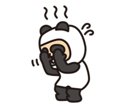 "Panda boy" sticker #14413804