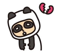 "Panda boy" sticker #14413805