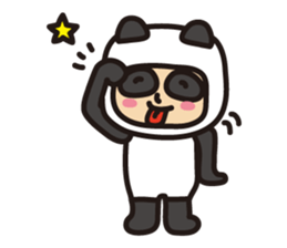 "Panda boy" sticker #14413806