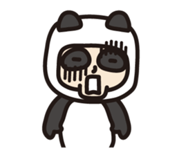 "Panda boy" sticker #14413807