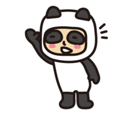 "Panda boy" sticker #14413809