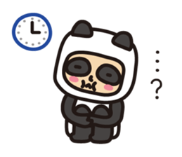 "Panda boy" sticker #14413814
