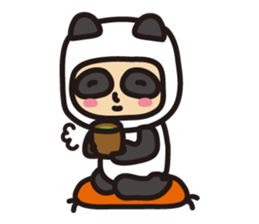 "Panda boy" sticker #14413816