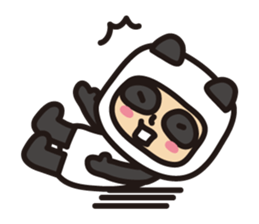 "Panda boy" sticker #14413817